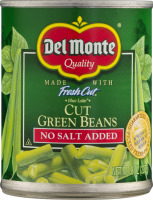 Del Monte Fresh Cut Green Beans No Salt Added