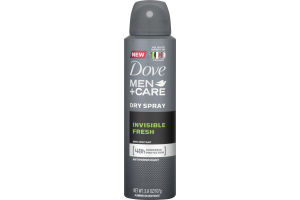 Dove Men+Care Dry Spray Antiperspirant Invisible Fresh
