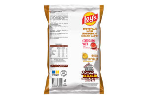Чипсы картофельные со вкусом соуса по-голландски Нежная горчица Lay's м/у 60г