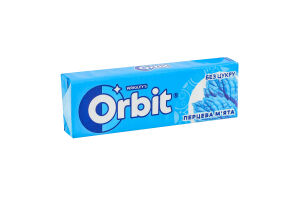 Резинка жевательная без сахара с подсластителями Перечная мята Orbit м/у 14г