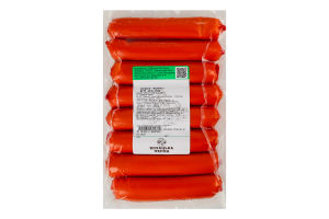 Сосиски вареные Молочные Козацька ферма в/с кг