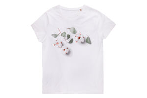 Футболка жін Sol's Pioneer Cotton Flowers білий L