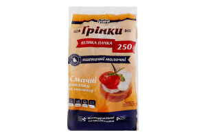 Грінки пшеничні молочні Добра грінка м/у 250г