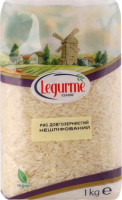 Рис довгозернистий нешліфований Legurme м/у 1кг