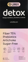 Добавка дієтична Манго, ожина, полуниця Детокс коктейль Umix 6х10г в асорт