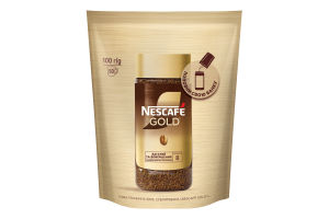 Кофе растворимый сублимированный Gold Nescafe д/п 100г