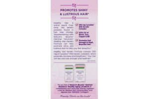 Nature's Bounty Healthy Hair Dietary Supplement - 60 CT