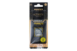 Ароматизатор повітря Winso серія Ultimate Card Black Pearl 537360