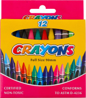 Крейда воскова Crayons 12кольорів Josef Otten