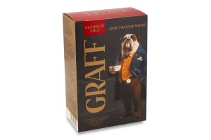 Чай чорний байховий крупнолистовий Аристократичний Graff к/у 90г
