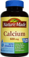 Nature Made Calcium 600mg Dietary Supplement Softgels - 100 CT