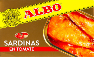 Сардины в томате Albo к/у 120г