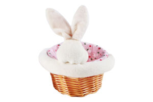 Кошик Великод кролик з підкл декорат 14х12 986417