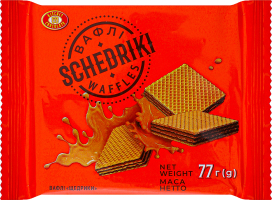 Вафлі Biscuit-Chocolate 77 г Щедрики