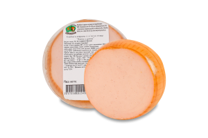 Ковбаса варена з м'ясом птиці Ніжна куряча Укрпромпостач-95 в/с кг