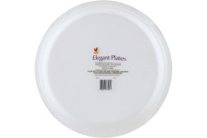 Ahold Elegant Plates Premium Strength Dinner Plate 10.3 IN - 32 CT