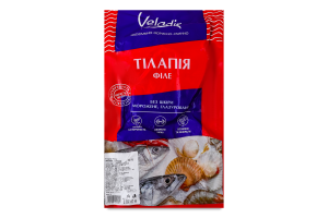 Тилапия мороженое филе глазированное Veladis б/ш кг