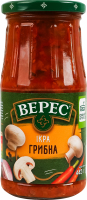 Ікра грибна стерилізована Верес с/б 445г