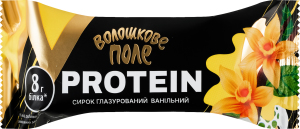 Сырок глазированный 18% сладкий с ароматом ванилина Protein Волошкове поле м/у 36г