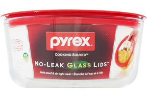 Pyrex Store 'N Reheat Glass Container with Lid 4 Cup