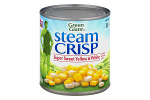 Green Giant Steam Crisp Super Sweet Yellow & White Corn