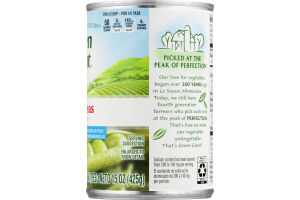 Green Giant Sweet Peas 50% Less Sodium