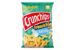 Чипси картопляні Fries сіль Crunchips90г