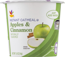 Ahold Instant Oatmeal Apples & Cinnamon