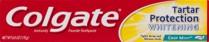 Colgate Tartar Protection Whitening Toothpaste Crisp Mint
