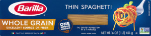 Barilla Pasta Whole Grain Thin Spaghetti