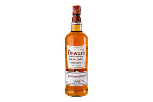 Віскі 1л 40% White Label Dewar's пл