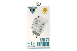 Пристрій зарядний USB Type-A+C 9*4,5*3см