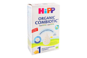 Смесь молочная сухая для детей с рождения 1 Organic combiotic Hipp к/у 500г