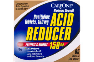 CareOne Acid Reducer 150 mg Maximum Strength