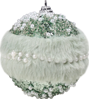 Прикраса ялинкова Перлина зими піноплас 8см 833972