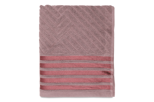 Рушник пильно-рожевий махровий 50*90см 500г/м2 GM Textile