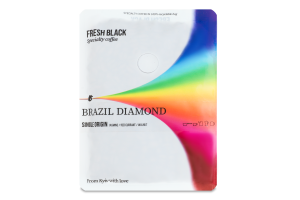 Кава натуральна смажена в зернах Brazil Diamond Fresh Black в/ґ м/у 200г