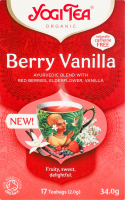 Фиточай Berry vanilla YogiTea к/у 17х2г
