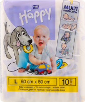 Пелюшки д/немов.Happy B.Baby 60*60 10шт