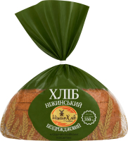 Хлеб половинка в нарезке бездрожжевой Нежинский НіжинХліб м/у 350г