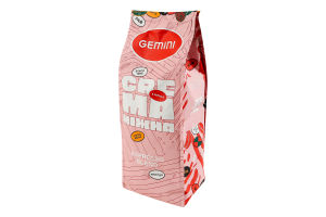 Кава натуральна смажена в зернах Crema ніжна Espresso Blend Gemini 1с м/у 1кг