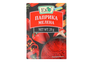 Паприка мелена Еко м/у 20г