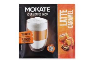 Кавовий напій MoKaTe 22 г duo Latte Caramel (Польща)