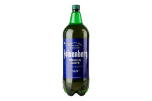 Пиво 1.8л 4.5% светлое фильтрованное пастеризованное Премиум Лагер Haisenberg п/бут