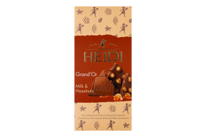 Шоколад мол.Grand'Or ліс. гор.Heidi 100г
