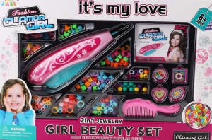 Набор игрушечный для детей от 6лет 35х24см №VA303828 Украшения для волос Glamor girl Fashion Jiali 1шт