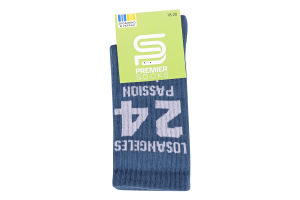 Шкарпетки дитячі Premier socks 24 джинс р.18-20