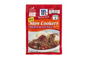 McCormick Slow Cookers Red Wine Braised Roast Seasoning Mix