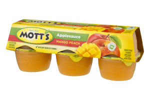 Mott's Applesauce Mango Peach - 6 CT