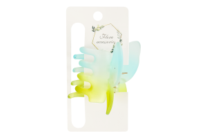 Краб матовий Метелик Flora accessories 1шт в асорт